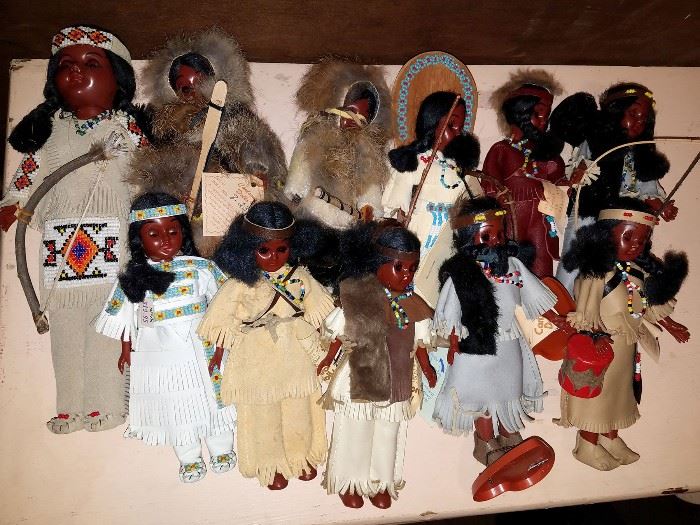 Vintage Indian dolls