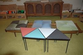 Frederick Weinberg 1952 Iron & Formica Tables