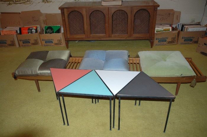 Frederick Weinberg 1952 Iron & Formica Tables