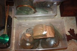HUGE collection of Clock cases, faces, hands, mechanisms. Great for repurposing. 