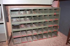 Metal cabinets of various sizes