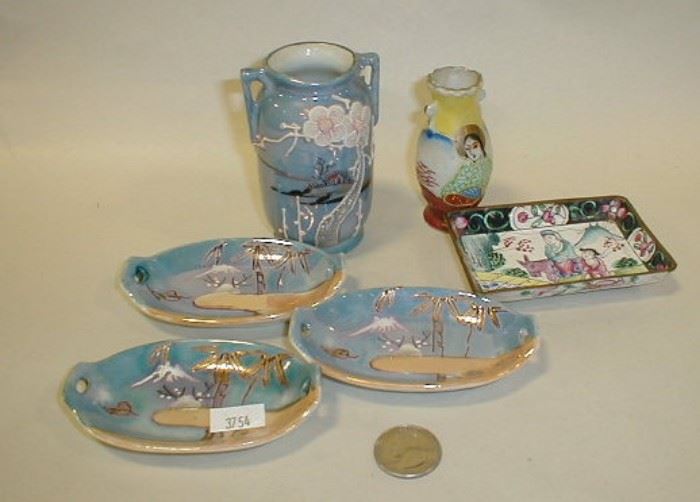 small Japanese porcelain collectibles