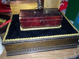 Great wood box with handle