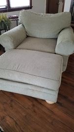 Chair and 1/2 with Ottoman.  2 available