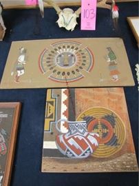 104 sand paintings