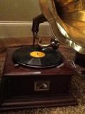 Antique repro phonograph