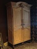 Pulaski Armoire with Wrought Iron Base