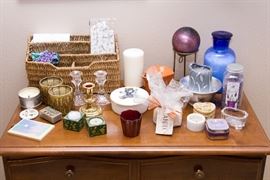 Candles and Body Care Products