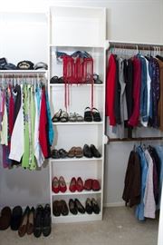 All Clothes and Shoes In Closet:  $9.00 ea.