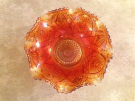Marigold Fluted Bowl:  $19.50