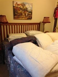 Pillows, Mattress Covers, Comforters:  $4.00-$45.00