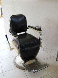 Barber shop chair  Theo-A-Kochs co Chicago Illinois
