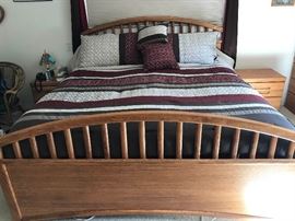 Orman Grubb King Bed and Nightstands