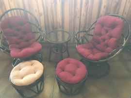Wicker Furniture Set