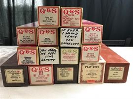 Player Piano Rolls