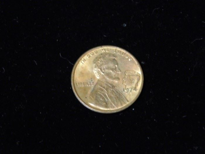 1974 Lincoln- Kennedy Cent 