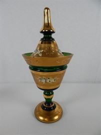 Bohemian Emerald Glass