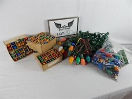 Vintage Christmas lights