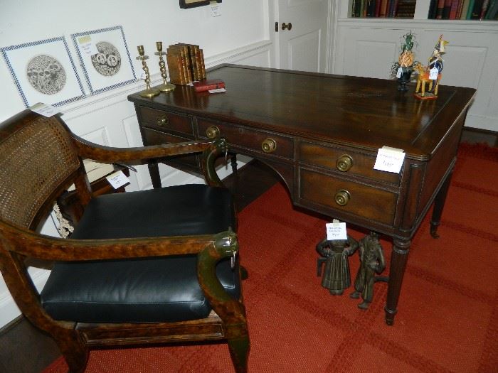 Kittinger desk with Michael Taylor chair