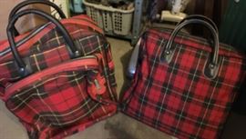 vintage plaid picnic