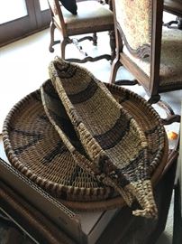 Native made baskets