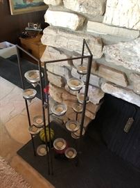 Candle holder, free standing