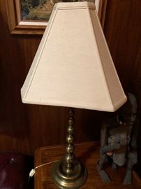 Brass lamps