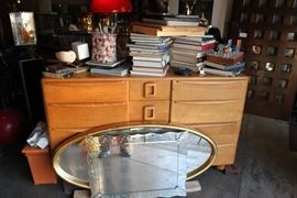 HAYWOOD WAKEFIELD HOLLYWOOD REGENCY MIRRORS (3)