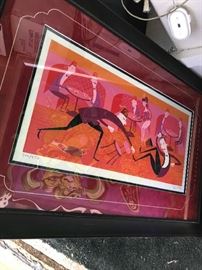 Serigraph by Josh Agle, a.k.a. Shag. It's titled "The Unchecked Anger Of Alf Charles."