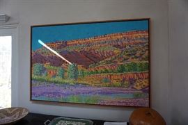 JIM STOLKER OIL ON CANVAS
