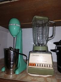 Vintage malt mixer and blender