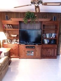 Entertainment Center (does not include TV or DVD player)