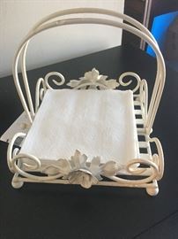 Decorative napkin holder