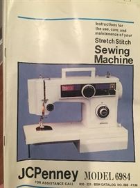 Sewing Machine manual