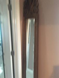 Floor length decorative mirror