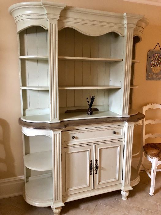 French Country Style Sideboard Hutch