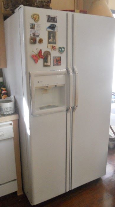 GE Profile side-by-side refrigerator