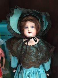 German bisque lady doll