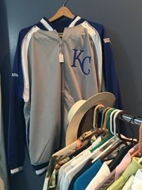 New never-worn KC logo men's jacket.