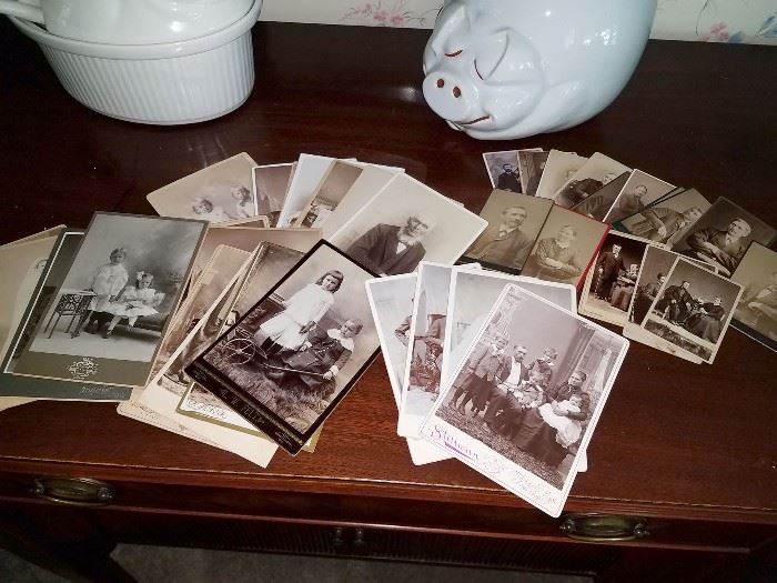Antique and vintage cabinet cards