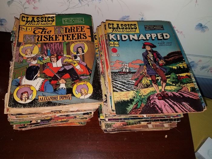 Vintage Comic books. Classics Illustrated