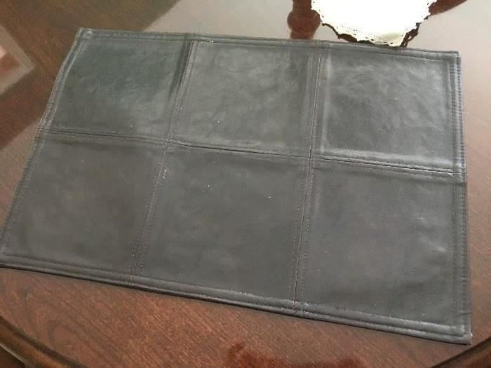 Leather placemats (8)