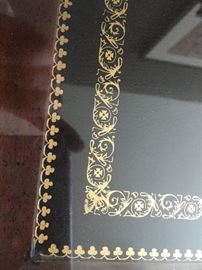 detail on Sligh desk