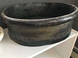 Vintage metal bowl
