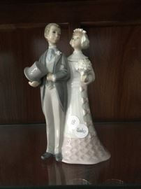 Lladro Bride and Groom