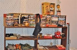 Charlie Weaver Battery powered bartender. DVDs and more DVDs.