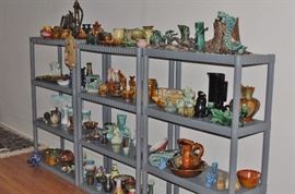 Dryden Pottery - About Half of the Collection