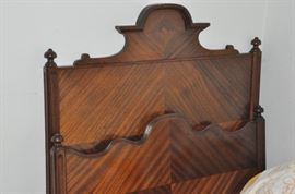 Depression Era Full Size Bed Frame - Matches the Dresser & Mirror