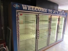 Display Cooler - 4 Glass Doors