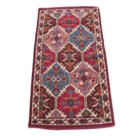 PowerLoomed Persian Style Wool Rug 